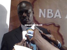 Le Vice Président de la National Basket Association (NBA) du Développement pour la zone Afrique, Amadou Gallo Fall Le Vice Président de la National Basket Association (NBA) du Développement pour la zone Afrique, Amadou Gallo Fall