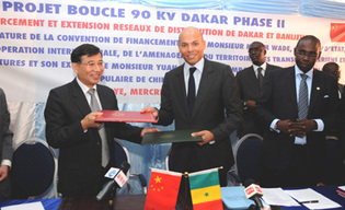 Coopération Sénégal/Chine: 32 milliards pour éclairer Dakar et sa banlieue Coopération Sénégal/Chine: 32 milliards pour éclairer Dakar et sa banlieue