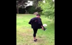 Video de Neymar explosant un drone en plein vol