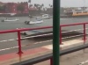 Mer agitée à Gorée : la chaloupe secouée par la tempête
