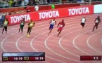 VIDEO Athlétisme: Après le 100 m, Bolt survole le 200 devant Gatlin 