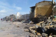 Saint-Louis: la furie de la mer fait des dégâts - des salles de classes et des cimetière envahis