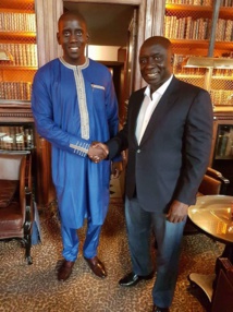 Rencontre à Paris: Idrissa Seck et le Dr Alboury Ndiaye discutent de «la forte hausse du chômage des jeunes»