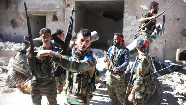 Les soldats syriens ont pris le camp de Handarat samedi avant de le perdre, moins de 24 heures après. GEORGE OURFALIAN / AFP