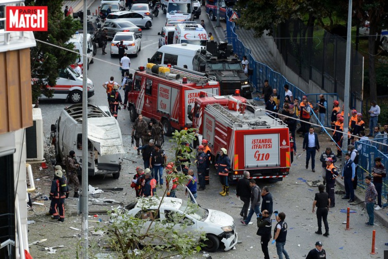 Istanbul : au moins 10 blessés dans une explosion, une femme arrêtée Istanbul : au moins 10 blessés dans une explosion, une femme arrêtée