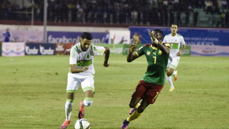 Mondial 2018: l’Algérie se casse les dents sur le Cameroun