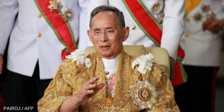 Le roi de Thaïlande est mort