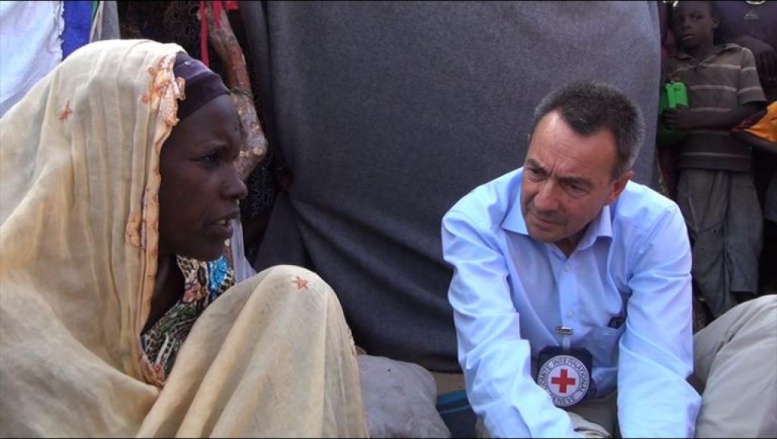 Niger: visite du chef du CICR dans le camp de réfugiés nigérians Garin Wanzam Niger: visite du chef du CICR dans le camp de réfugiés nigérians Garin Wanzam