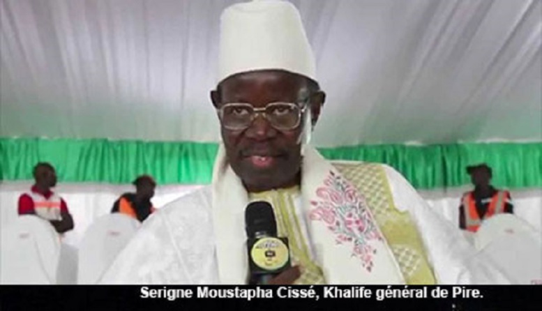 Polémiques autour du pétrole et du gaz: le khalife de Pire tance l'opposition et interpelle Macky Polémiques autour du pétrole et du gaz: le khalife de Pire tance l'opposition et interpelle Macky