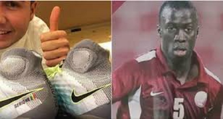 Les chaussures et le drapeau du Sénégal: Götze rend hommage à Serigne Abdou Khadre Thiam Les chaussures et le drapeau du Sénégal: Götze rend hommage à Serigne Abdou Khadre Thiam