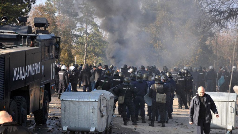 Bulgarie: échauffourées dans un camp de migrants Bulgarie: échauffourées dans un camp de migrants