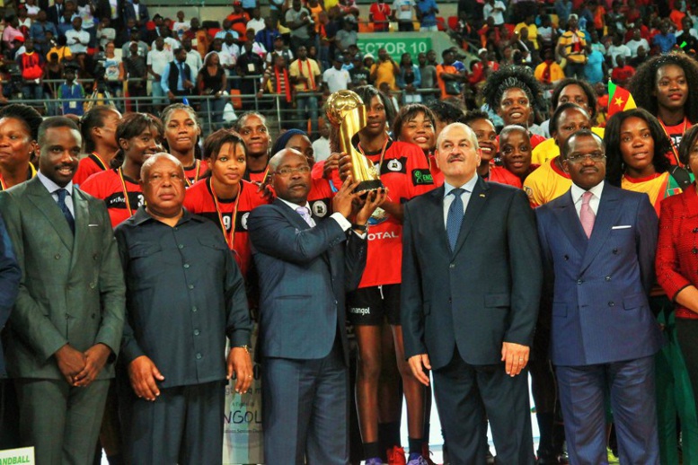 Finale CAN Handball 2016: l’Angola remporte le Trophée Edith-Lucie Bongo Ondimba Finale CAN Handball 2016: l’Angola remporte le Trophée Edith-Lucie Bongo Ondimba
