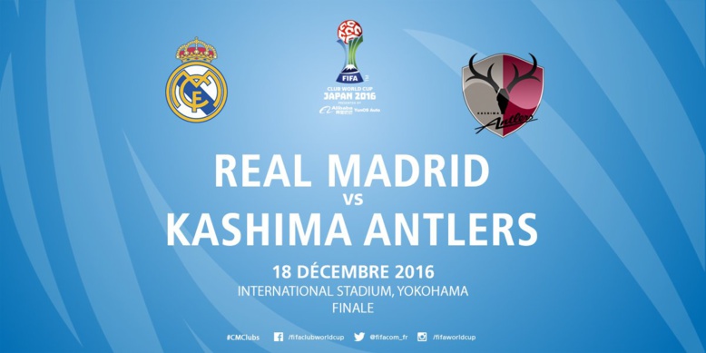Coupe du monde des clubs: Real Madrid / Kashima Antlers, l'affiche de la finale
