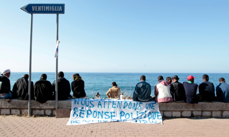 Un jeune migrant tué par un train près de la frontière française Un jeune migrant tué par un train près de la frontière française