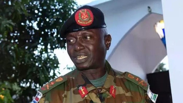 "Je ne vais pas impliquer mes soldats dans un stupide combat", Ousman Badjie "Je ne vais pas impliquer mes soldats dans un stupide combat", Ousman Badjie