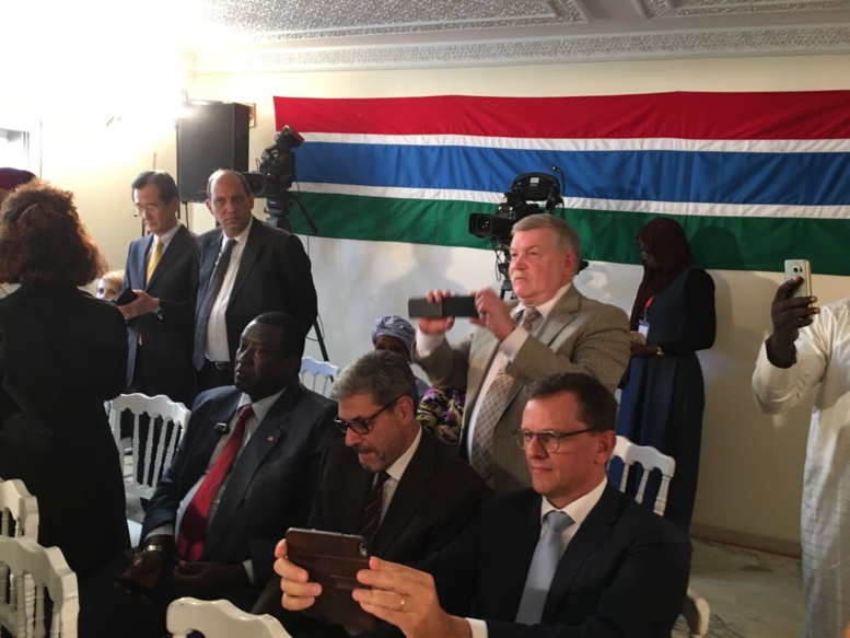 Cérémonie d'investiture de Adama Barrow : un ballet de personnalités arrive à l’ambassade de Gambie à Dakar