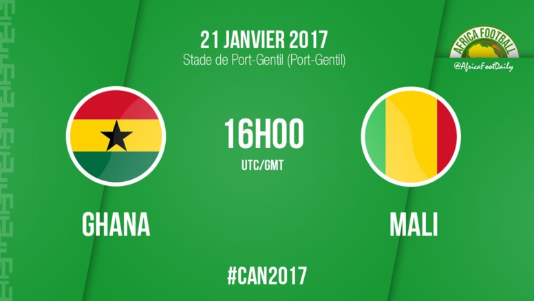 CAN 2017 – SUIVRE LE DIRECT : Ghana / Mali, le duel entre "Black stars" et "Aigles"