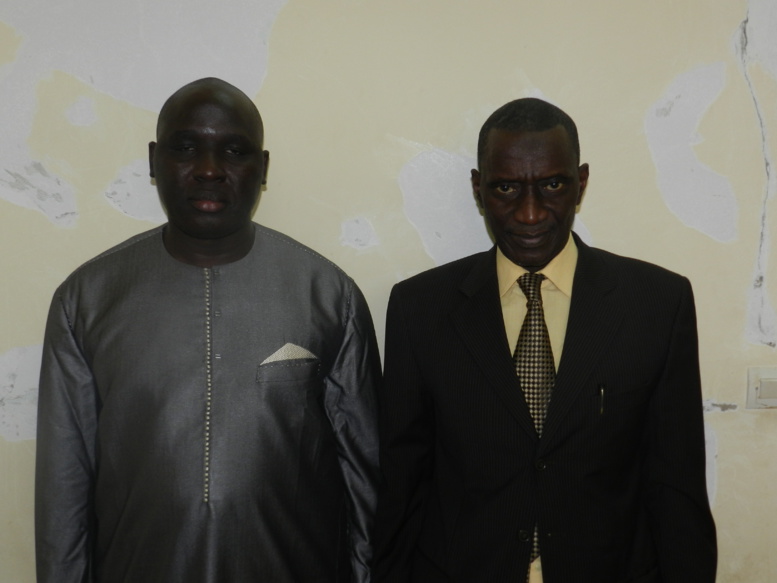 Dr GNINGUE (gauche) Dr FALL (droite)