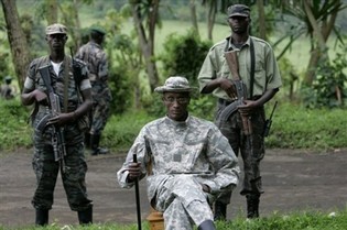 Le chef rebelle tutsi Laurent Nkunda