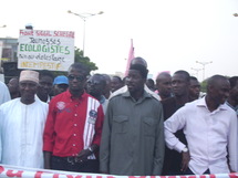 Marche des jeunes du Front Siggil Sénégal