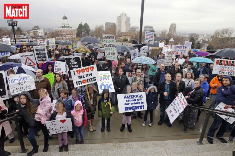 Dans l'Utah, une manifestation pour la polygamie Dans l'Utah, une manifestation pour la polygamie