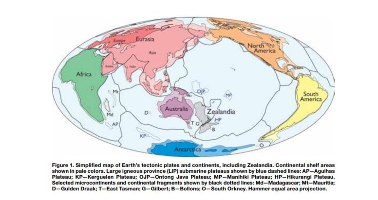 Un nouveau continent découvert au large de l'Australie Un nouveau continent découvert au large de l'Australie