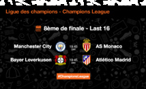 Ligue des champions 1/8e de finale: Manchester City vs Monaco et Bayer Lerverkusen vs Atlético Madrid Ligue des champions 1/8e de finale: Manchester City vs Monaco et Bayer Lerverkusen vs Atlético Madrid