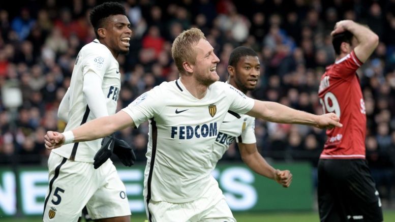 Monaco gagne à Guingamp (1-2) et reprend 3 points d'avance en tête Monaco gagne à Guingamp (1-2) et reprend 3 points d'avance en tête