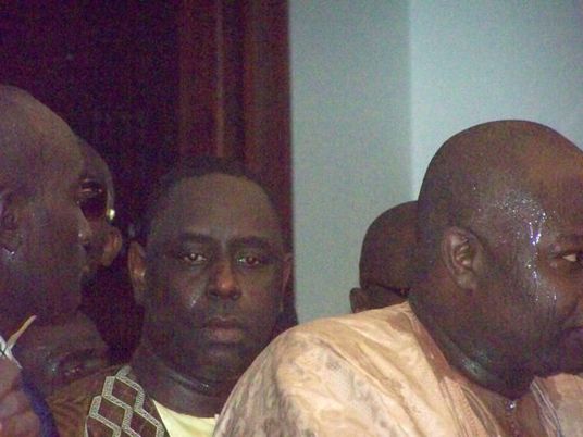 photos: Bousculade monstre à la conférence de presse de Macky Sall