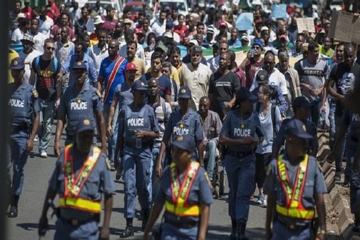 ​Afrique du Sud : la police disperse une manifestation contre les étrangers