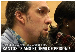 Madrid : 3 ans et demi de prison pour le supporter de l'OM