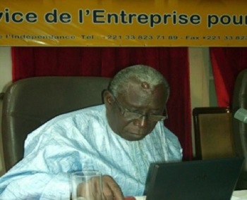 Le professeur Mamadou Moustapha Kassé