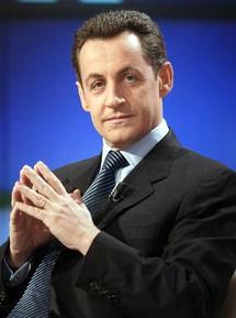 Nicolas Sarkozy, président de la République française