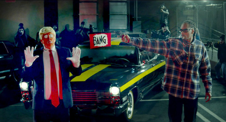 Tollé aux USA: Snoop Dogg tue Donald Trump dans son clip Tollé aux USA: Snoop Dogg tue Donald Trump dans son clip