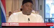 ​«Yahya Jammeh a pillé plus de 55 milliards de F CFA», président Barrow