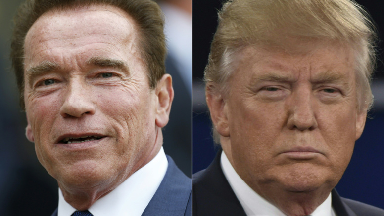 "Tu es en chute libre": Schwarzenegger se moque de l'impopularité de Trump "Tu es en chute libre": Schwarzenegger se moque de l'impopularité de Trump