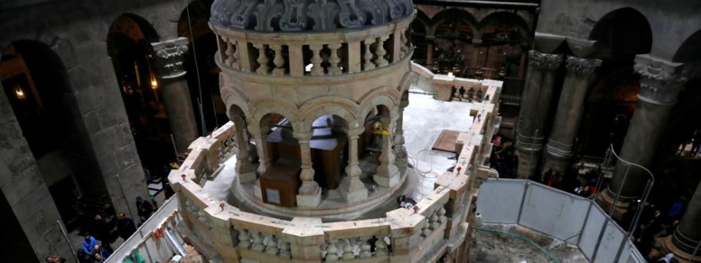 La restauration du tombeau du Christ à Jérusalem est désormais terminée