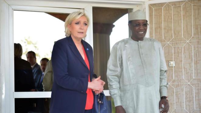 Marine Le Pen au Tchad : "Il faut en finir avec la Françafrique"