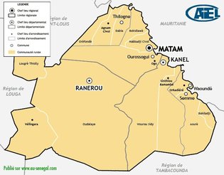 La fusillade s'est produite à Kanel
