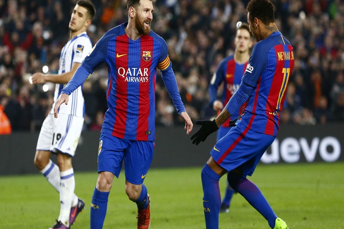 Neymar et le coup de main de Messi