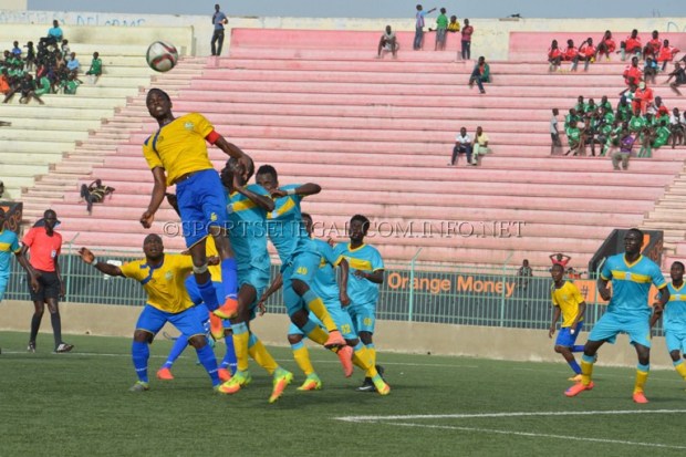 Tournoi Zone A et B CAF: Us Gorée / As Tanda, affiche de la finale