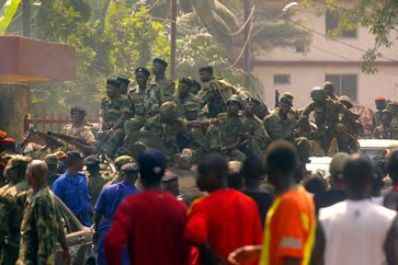 Guinée Conakry:Kaloum sillonné par les forces armées guinéenne