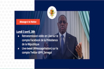 Suivre en Direct l'adresse à la Nation du président Macky Sall Suivre en Direct l'adresse à la Nation du président Macky Sall
