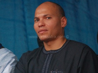 Le président de l'ANOCI et fils du chef de l'Etat sénégalais, Karim Wade