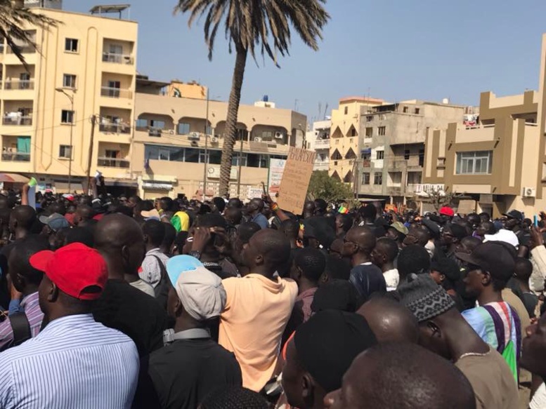 Rassemblement Yen à marre: les images de la mobilisation