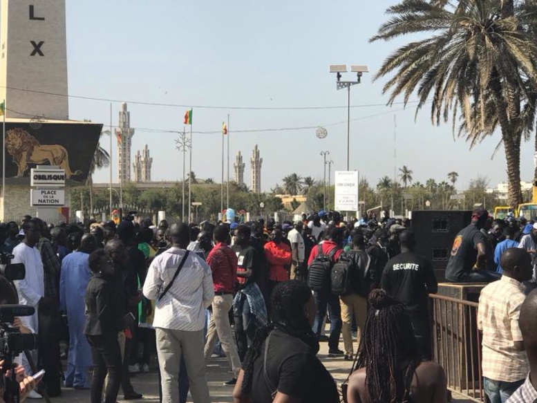 Rassemblement Yen à marre: les images de la mobilisation