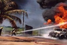 Urgent-encore un incendie: Le foirail de Diamaguene en flamme Urgent-encore un incendie: Le foirail de Diamaguene en flamme