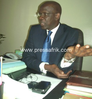 Le bâtonnier de l'ordre des avocats du Sénégal, Mame Adama Gueye