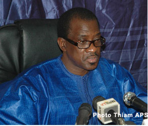 Le ministre de la Justice, Garde des sceaux Me Madické Niang