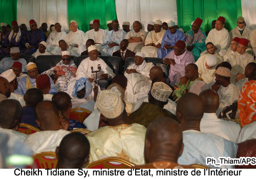 Maouloud 2009 - cérémonie officielle : Abdoul Aziz Sy Al Amine appelle à la djihad pour la paix 